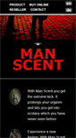 Mobile Screenshot of manscent.org